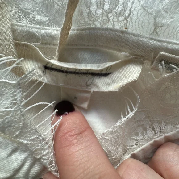 Anthropologie Forever That Girl Pearl Embellished Sleeveless top Small - Picture 6 of 8